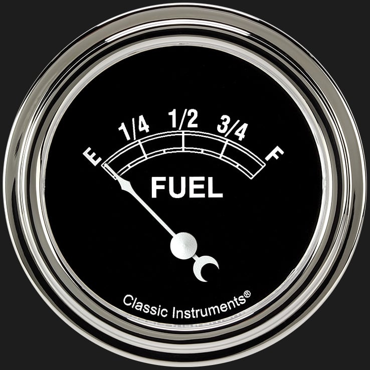 Classic Instruments TR212SLF Traditional 2 5/8" Fuel Gauge