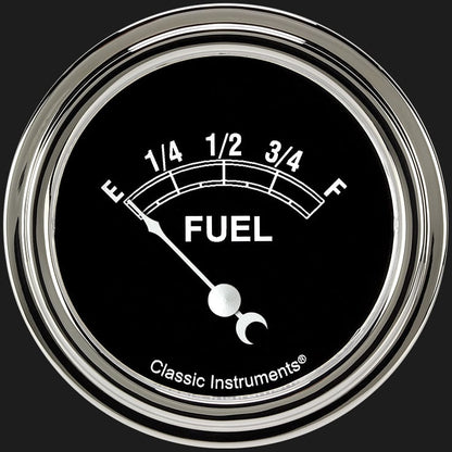 Classic Instruments TR212SLF Traditional 2 5/8" Fuel Gauge