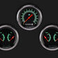 Classic Instruments GS04SLF G-Stock - 3 Gauge Set 3-3/8" Speedo & 2x Dual