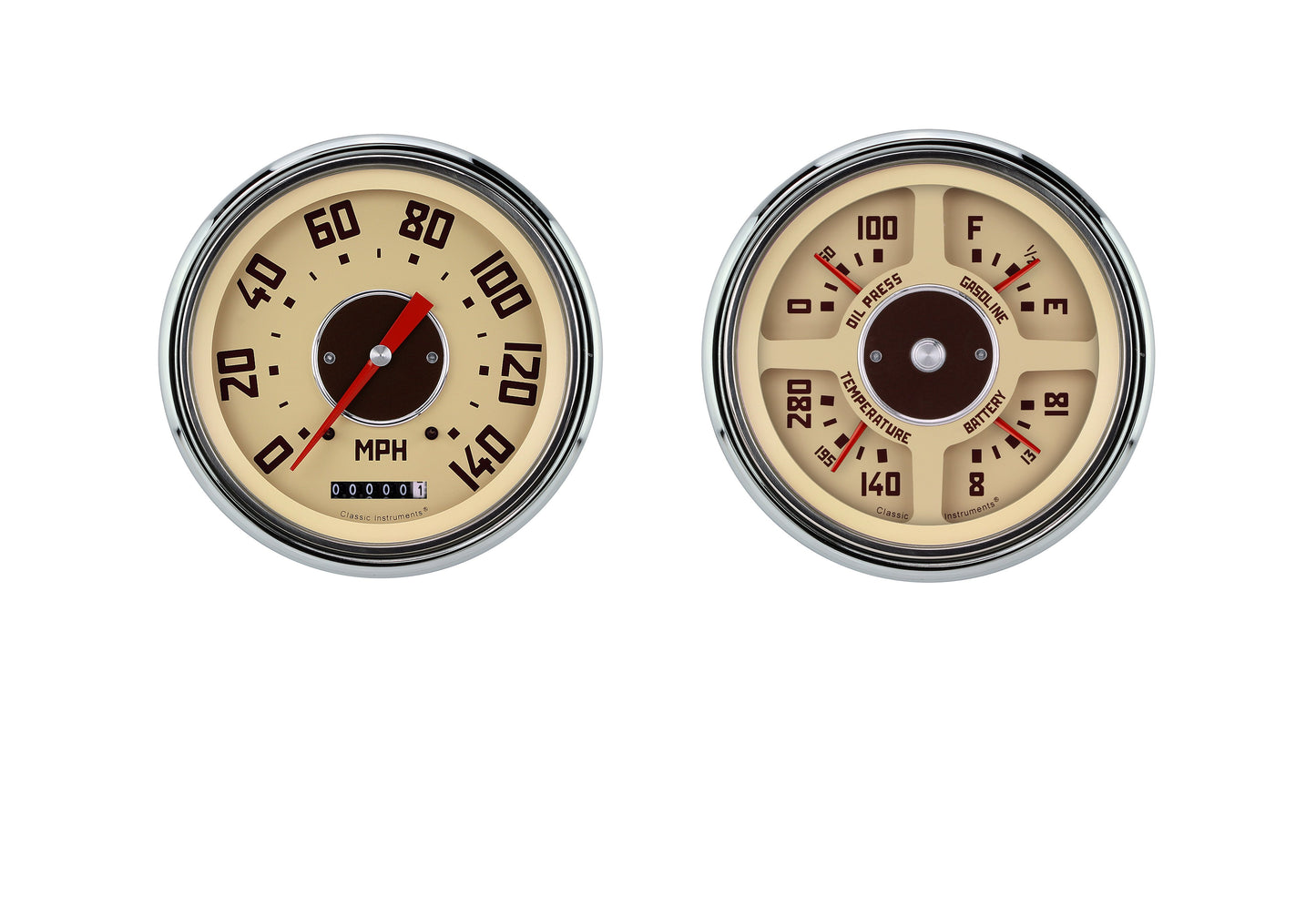 Classic Instruments CT47GM52 Classic Instruments Classic Truck Package