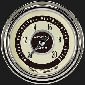 Classic Instruments NT394SLC Nostalgia VT 2 5/8" Air Fuel Ratio Gauge