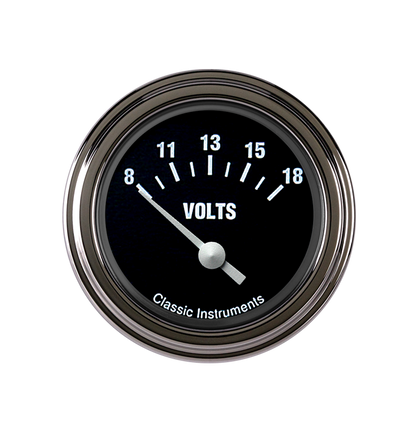 Classic Instruments | HR30SLF | Hot Rod - Volt Gauge 2-1/8"