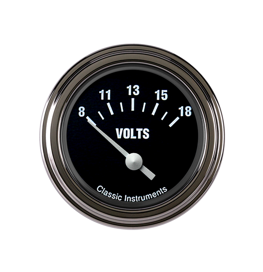 Classic Instruments HR30SLF Hot Rod - Volt Gauge 2-1/8"