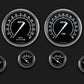 Classic Instruments TR51SLF Traditional 4 - 5/8" Speedo & Tach, 2-1/8" Fuel, Oil