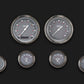 Classic Instruments SG01SLF SG - 6 Gauge Set 3-3/8" Speedo & Tacho, 2-1/18" Fuel, Oil, Temp, Volts