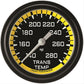 Classic Instruments AX327YBLF Autocross Yellow 2 5/8" Transmission Temperature