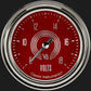 Classic Instruments V8RS330SLC V8 Red Steelie 2 5/8" Voltage Gauge