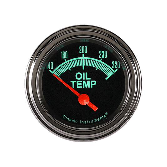 Classic Instruments GS28SLF G-Stock - Oil Temp Gauge 2-1/6"