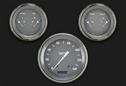Classic Instruments SG64SLF SG - 3 Gauge Set 4-5/8" Speedo & 2x 3-3/8" Duals