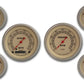 Classic Instruments VT01SLF Vintage - 6 Gauge Set 3-3/8" Speedo & Tacho, 2-1/18" Fuel, Oil, Temp, Volts
