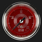 Classic Instruments V8RS199SHC V8 Red Steelie 2 1/8" Outside Air Temp. Gauge