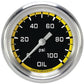 Classic Instruments AX381YAPF Autocross Yellow 2 5/8" Oil Pressure Gauge