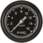 Classic Instruments AX398GBLF Autocross Gray 2 5/8" Exhaust Gas Temp. Gauge
