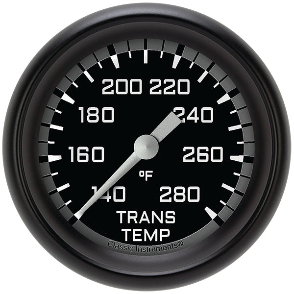 Classic Instruments AX327GBPF Autocross Gray 2 5/8" Transmission Temperature G