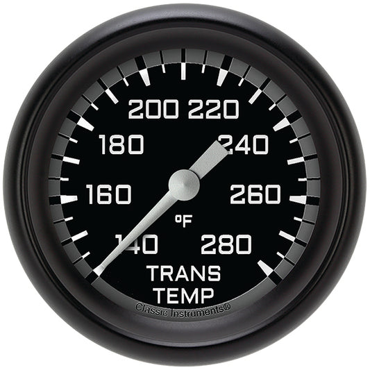Classic Instruments AX327GBPF Autocross Gray 2 5/8" Transmission Temperature G