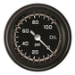 Classic Instruments AX181GBLF Autocross Grey w/ Black Bezel 2-1/8" Full Sweep