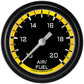 Classic Instruments AX394YBPF Autocross Yellow 2 5/8" Air Fuel Ratio Gauge
