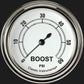 Classic Instruments CW343SLF Classic White 2 5/8" Boost Gauge, 60 psi