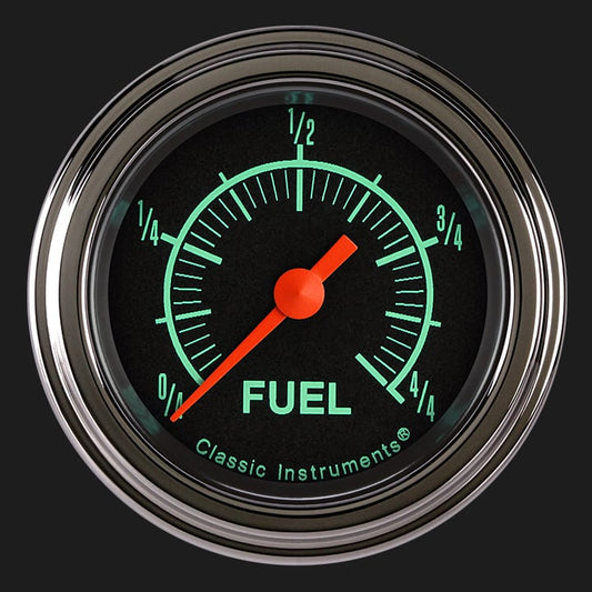 Classic Instruments GS109SLF G-Stock - Programmable Fuel Gauge 2-1/8"
