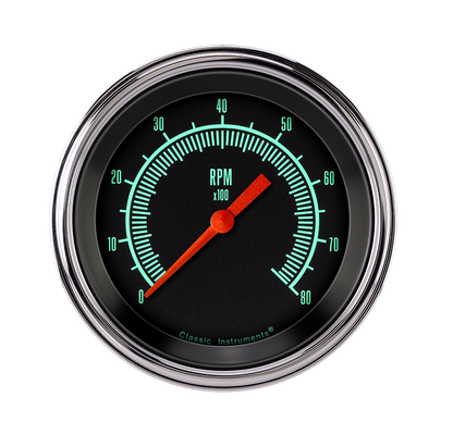 Classic Instruments GS80SLF G-Stock - Tachometer 8K RPM 3-3/8"