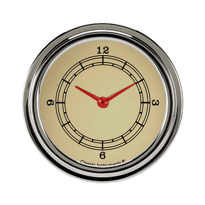 Classic Instruments VT92SLF Vintage 2 5/8" Clock