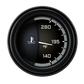 Classic Instruments AX26GBLF Autocross Grey - Water Temp Gauge 2-1/6"