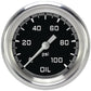 Classic Instruments AX381GAPF Autocross Gray 2 5/8" Oil Pressure Gauge