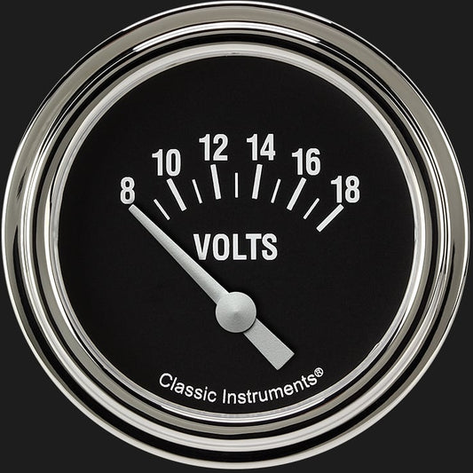 Classic Instruments HR230SLF Hot Rod 2 5/8" Volt Gauge
