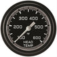 Classic Instruments AX397GBLF Autocross Gray 2 5/8" Cylinder Head Temp. Gauge