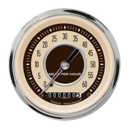 Classic Instruments LSNT Low Speed Speedo, Nostalgia VT
