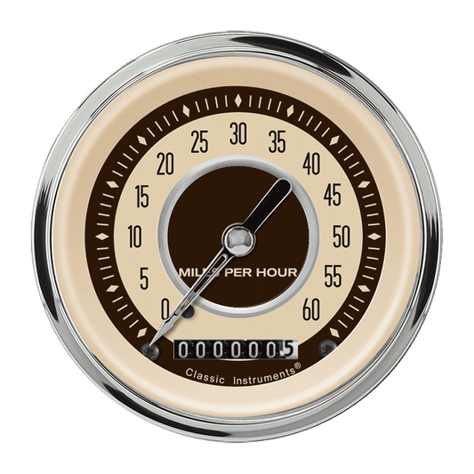 Classic Instruments LSNT Low Speed Speedo, Nostalgia VT