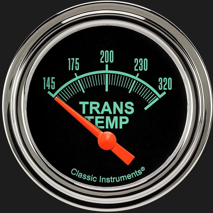 Classic Instruments GS227SLF G-Stock 2 5/8" Trans Temp. Short Sweep