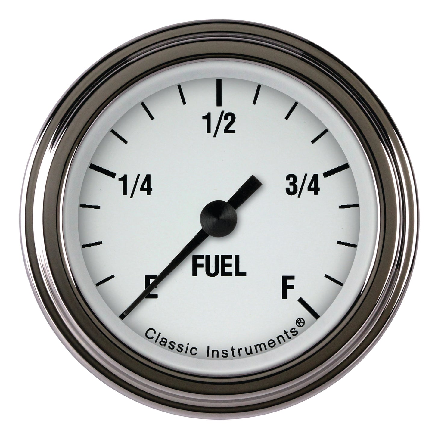 Classic Instruments WH109SLF White Hot - Programmable Fuel Gauge 2-1/8"