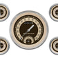 Classic Instruments NT65SLC Nostalgia VT - 5 Gauge Set 4-5/8" Speedtachular & 2-1/8" Fuel, Oil, Temp, Volts