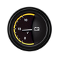 Classic Instruments AX30YBLF Autocross Yellow - Volt Gauge 2-1/8"