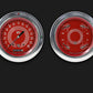 Classic Instruments CT54V8RS52 V8 Red Steelie 1954-55 Chevy Truck Gauge Package