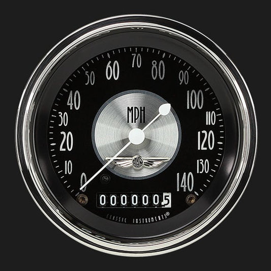 Classic Instruments AT55SHC American Tradition 3-3/8" Speedometer 140 MPH