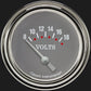 Classic Instruments SG230SLF Silver Gray 2 5/8" Volt Gauge