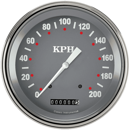 Classic Instruments SG58SLF SG - Speedometer Gauge 4-5/8" (stock KPH)