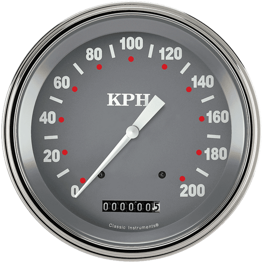 Classic Instruments SG58SLF SG - Speedometer Gauge 4-5/8" (stock KPH)