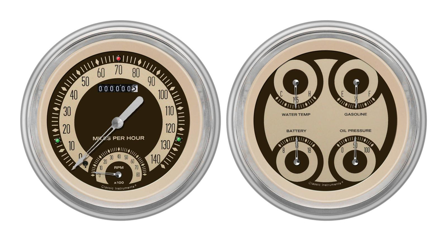 Classic Instruments CH51NT62-LS Nostalgia VT 1951-52 Chevy Car Package LS Sending Unit