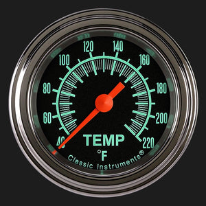 Classic Instruments GS129SLF G/Stock 2 1/8" Stock Eliminator Temp. Gauge