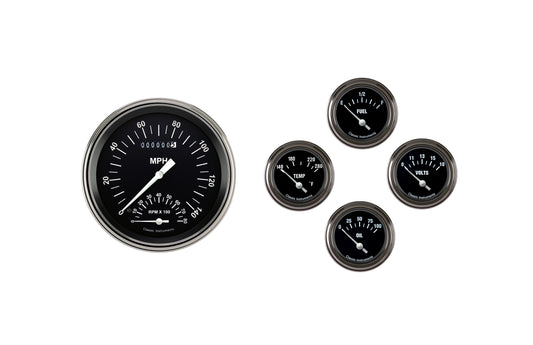 Classic Instruments FV61HR65 Classic Instruments 1961 - 1966 Ford Econonline Van Gauge Set Hot Rod
