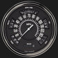 Classic Instruments SX01BSLF Black - 6 Gauge Set 3-3/8" Speedo & Tacho, 2-1/18" Fuel, Oil, Temp, Volts