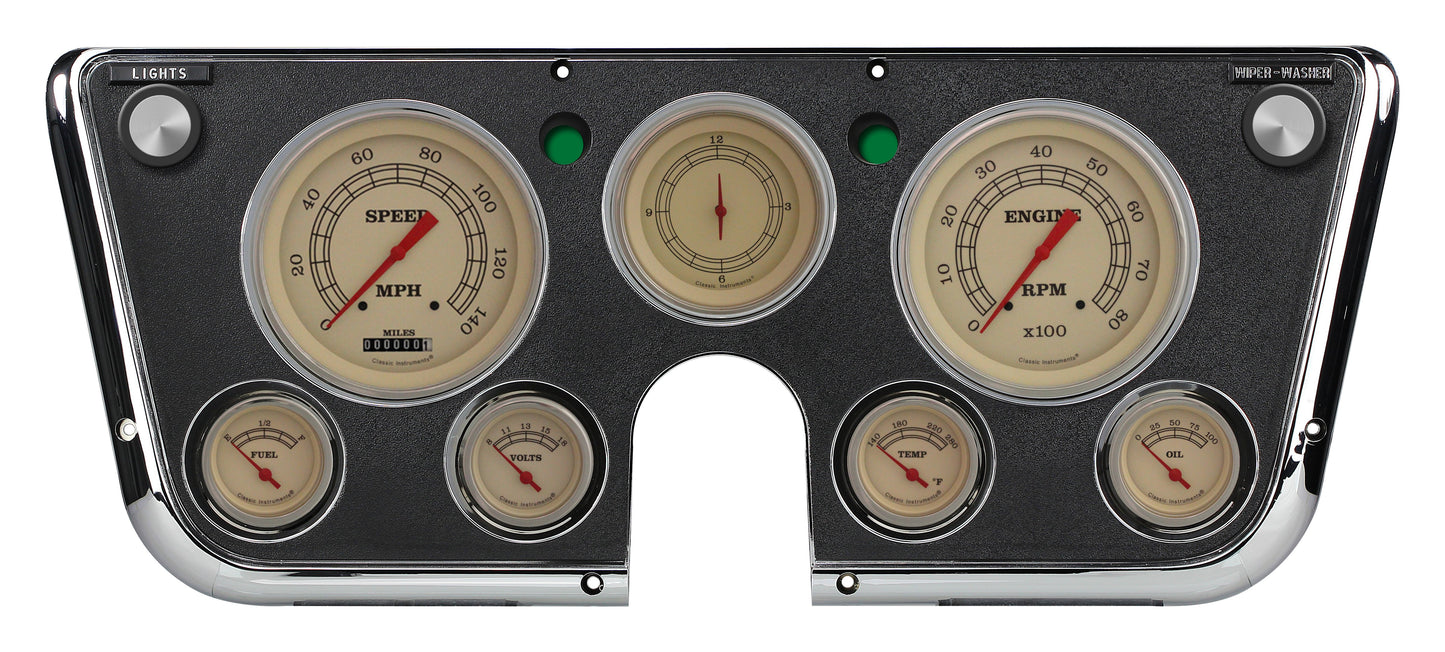 Classic Instruments CT67VT-LS Classic Instruments Vintage Series Truck Package