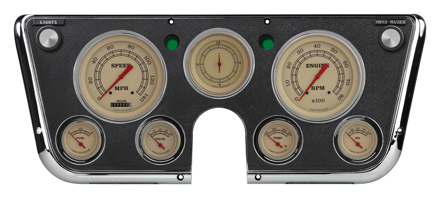 Classic Instruments CT67VT-LS Classic Instruments Vintage Series Truck Package