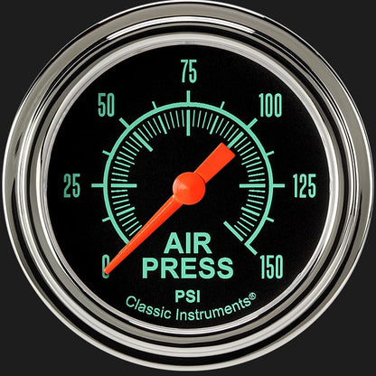 Classic Instruments GS318SLF G-Stock 2 5/8" Air Pressure Gauge