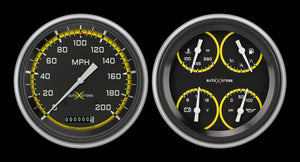 Classic Instruments CH51AXY52-LS AutoCross Yellow 1951-52 Chevy Car Package LS Sending Unit