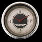 Classic Instruments AN90SHC American Nickel - Clock Gauge 2-1/8"