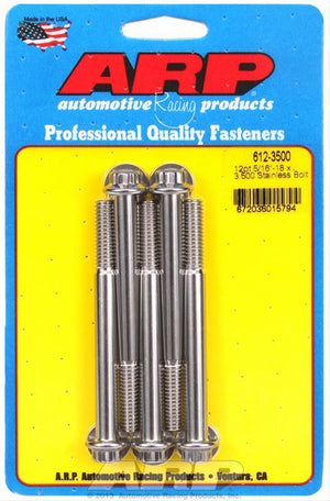 ARP 612-3500 5/16-18 X 3.500 12PT SS Bolts